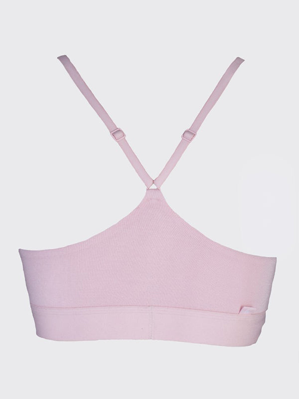 Lght Lined Bralette BARELY PINK / L