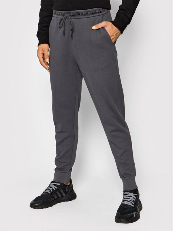 Logo Jacquard Hwk Pa Gray Pinstripe / L