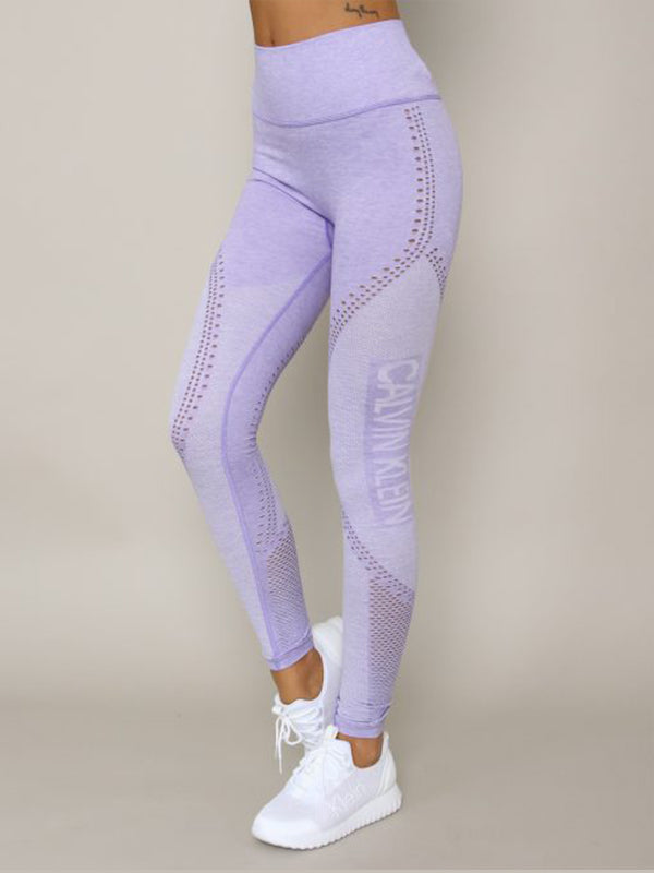 Wo - Seamless Tight Purple Heather / L