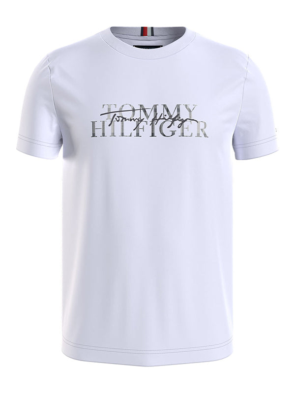 Check Hilfiger Print White / L