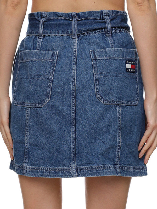 Tjw Badge Denim Mini Denim Medium / S