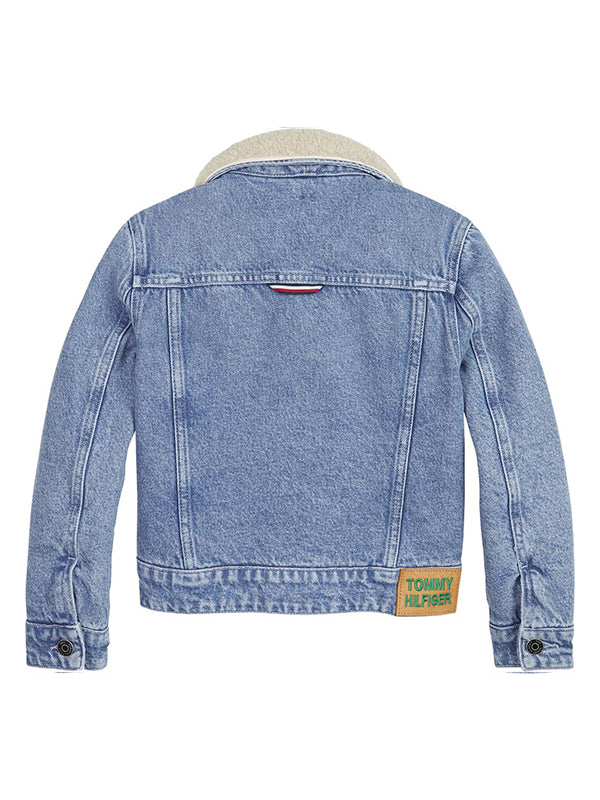 U Sherpa Denim Jacke Recycled / 10