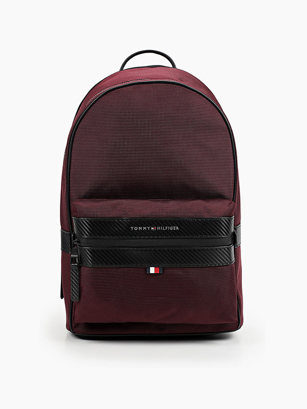 Elevated Nylon Backp Deep Burgundy / OS