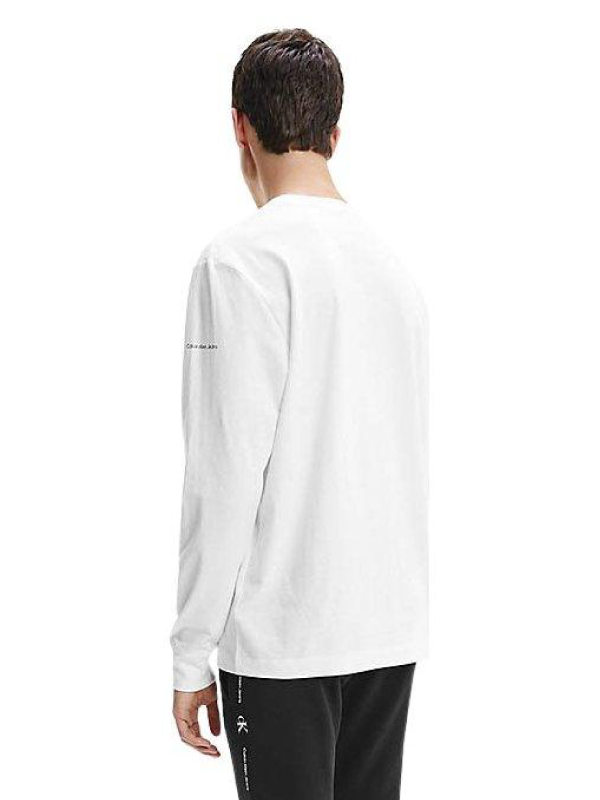 Repeat Logo L/S Tee Bright White / L