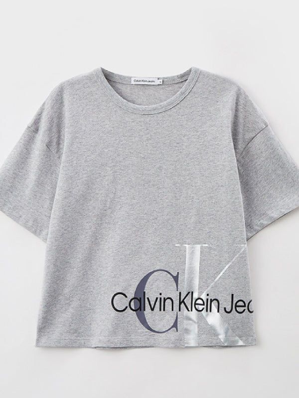 Mixed Monogram Cut O Light Grey Heather / 10