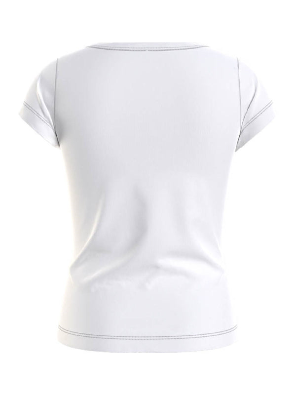 Irregular Rib Top Bright White / 12