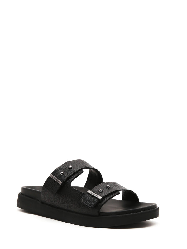 DOUBLE STRAP SANDAL Ck Black / 42