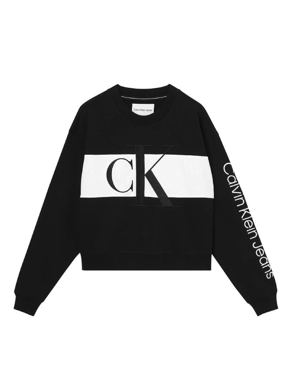 Blocking Sweatshirt Ck Black / L