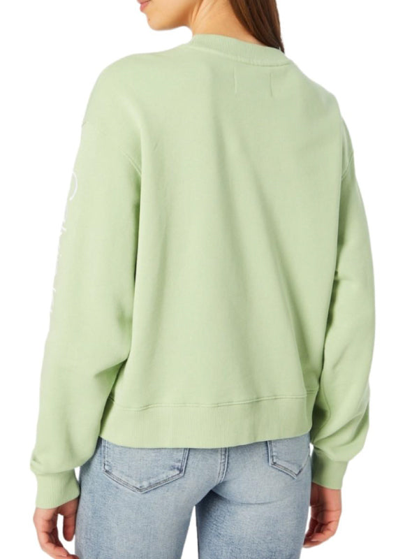 Blocking Sweatshirt Jaded Green / L