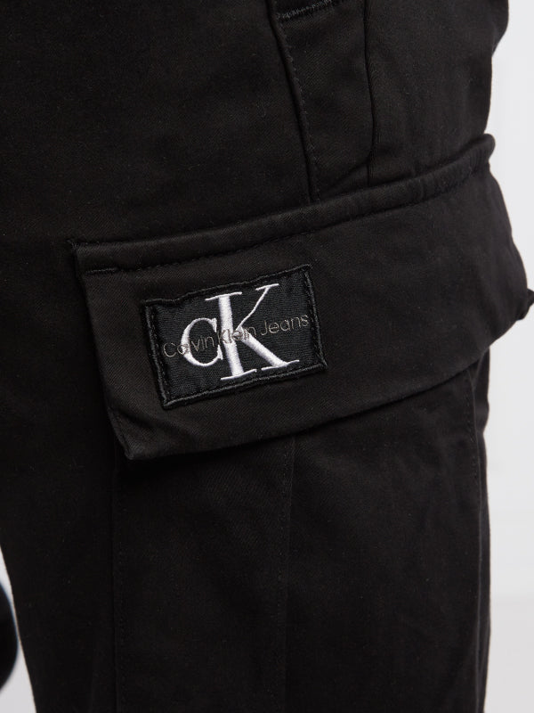 SKINNY WASHED CARGO Ck Black / L