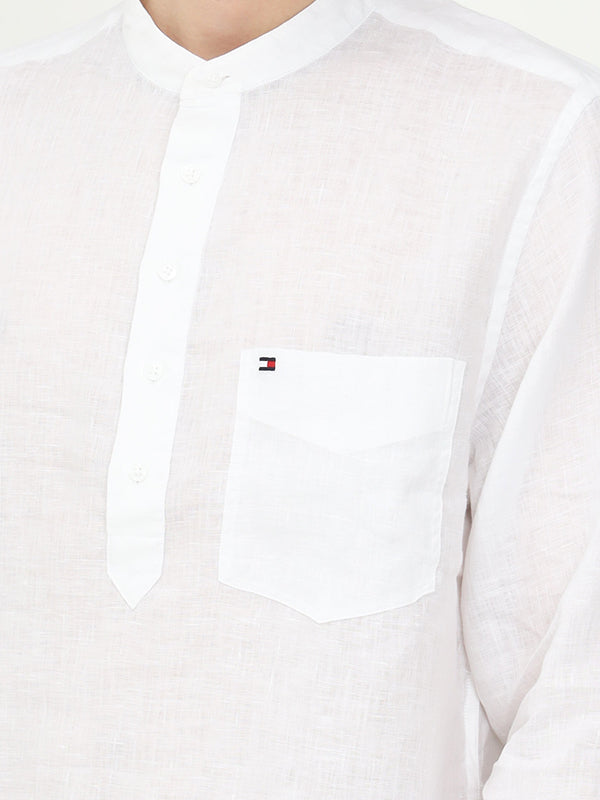 Dc Linen Rf Shirt Custom Color White / L