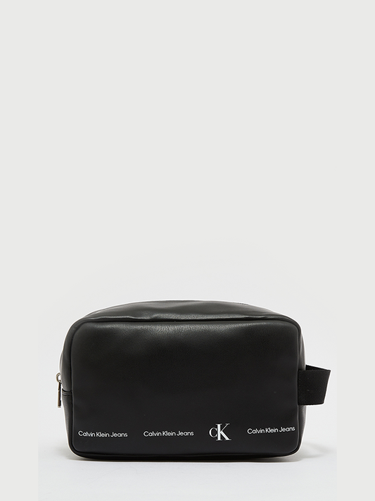 Logo Stripe Washbag Black / OS