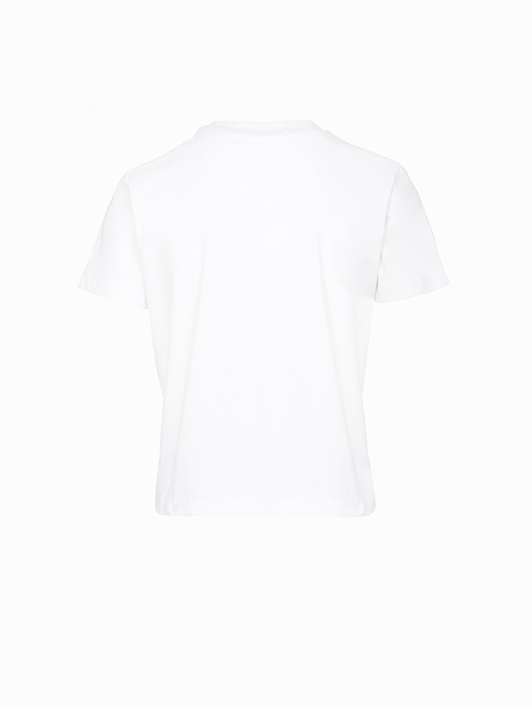 Gel Monogram Tee Bright White / L