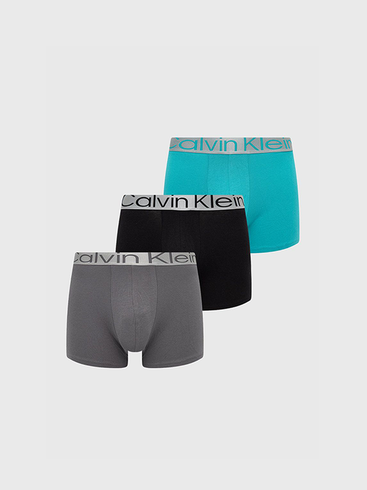 Boxer Brief 3Pk BLACK/GREY SKY/ ISLAND TURQUOISE / L