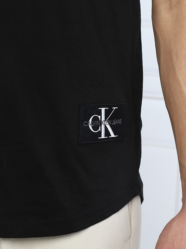 Monogram Badge Tank Ck Black / L