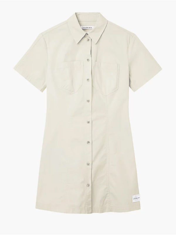 Badge Short Sleeves Eggshell / L