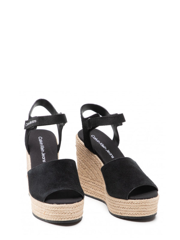 Wedge Sandal Ankle C Black / 36