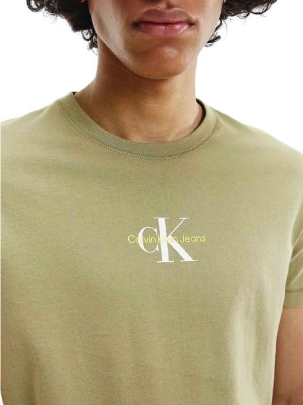 MONOGRAM LOGO  TEE Faded Olive / L