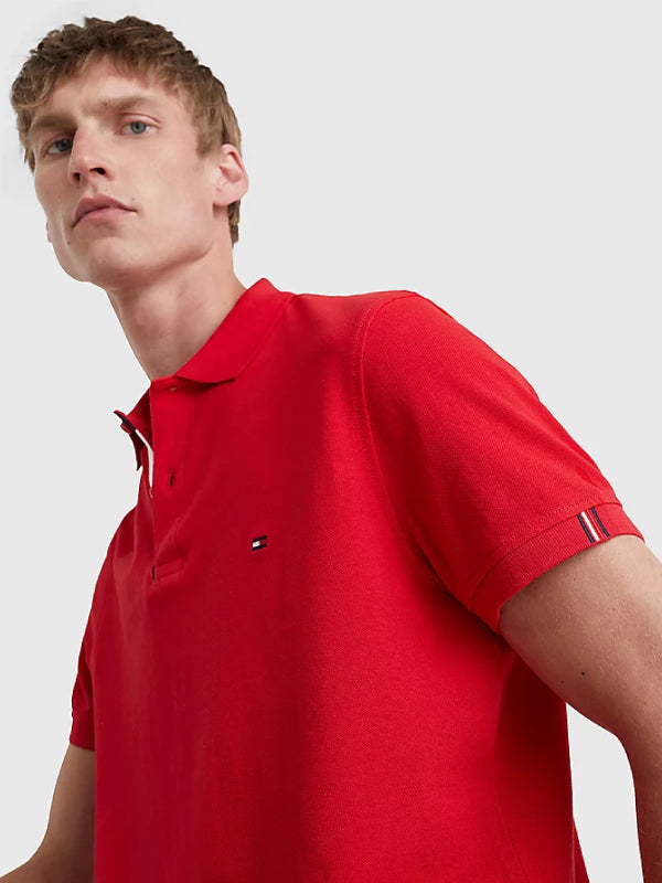 Rwb Placket Regular Primary Red / L