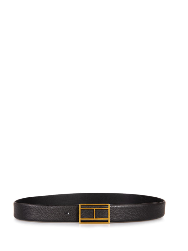 Flag Logo Belt 3.5 Black Flag Monogram / 105