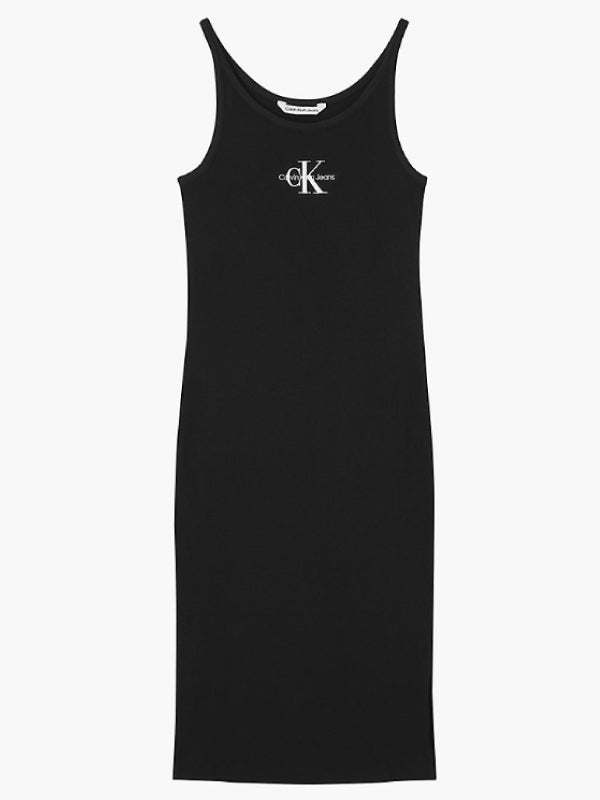 Monogram Tank Dress Ck Black / L