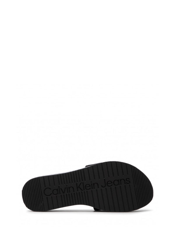 Flatform Sandal Slid Black / 36