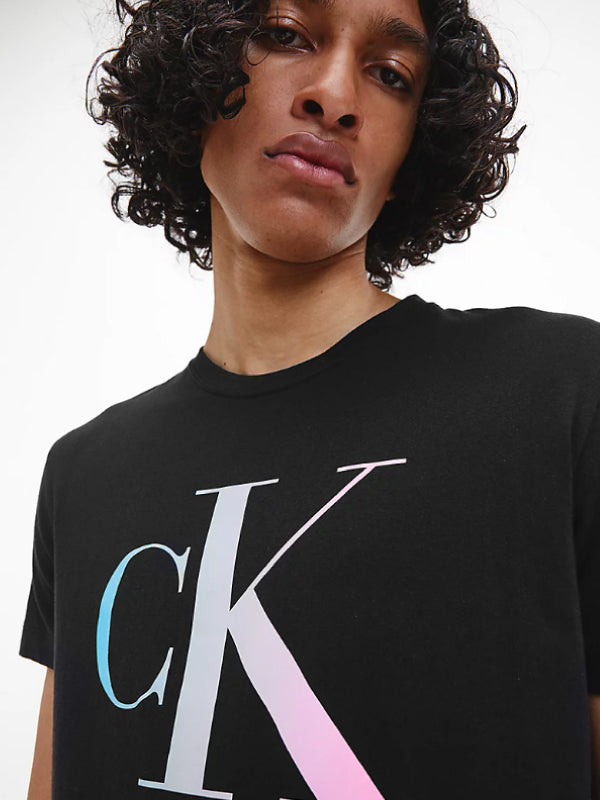 Filled Ck Tee Ck Black / L