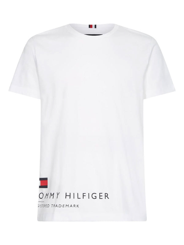 Hem Graphic Tee White / L