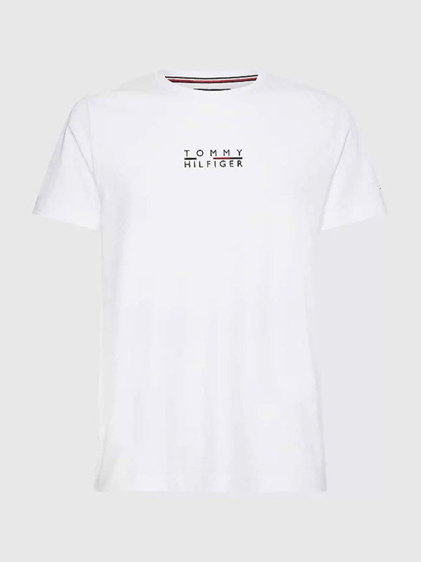 Square Logo Tee White / L