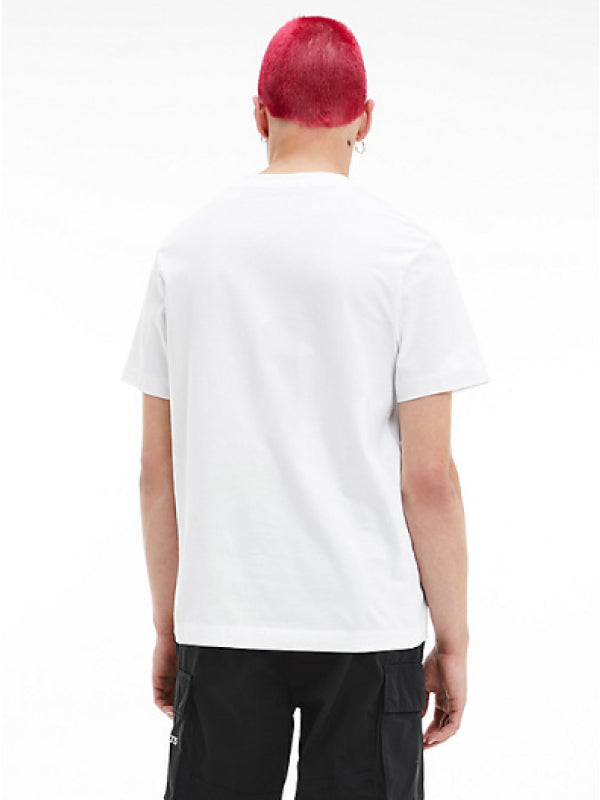 Institutional Embro Tee Bright White / L