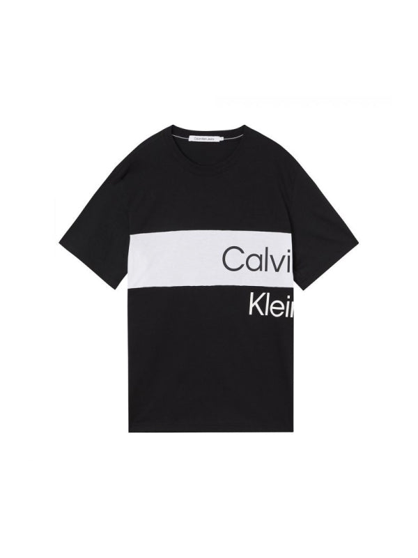 Institutional Blocking Tee Ck Black / L