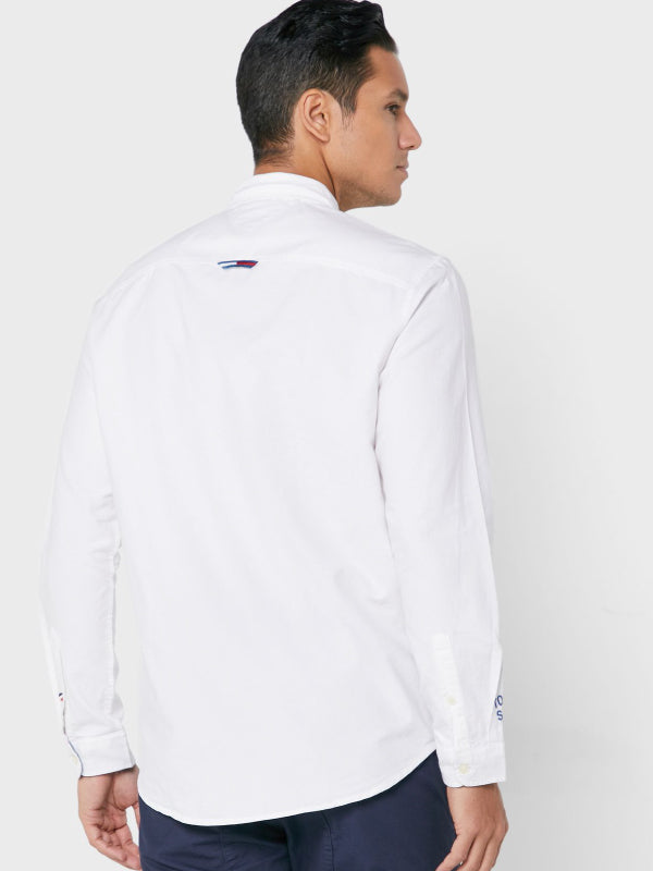 Tjm Timeless Tommy Oxford Shirt Ancient White / L