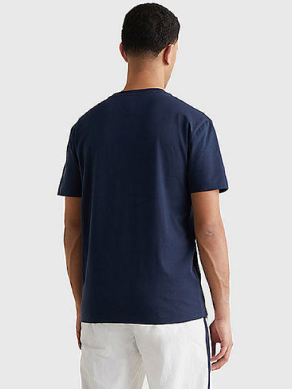 Tjm Branded Tommy Tee Twilight Navy / L