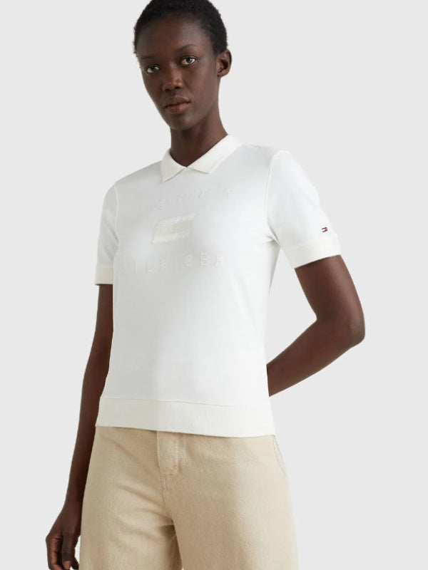 Reg Natural Dye C-Nk Polo Ss Ecru / L