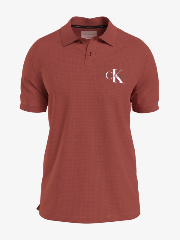 Monogram Logo Polo Terracotta Tile / L