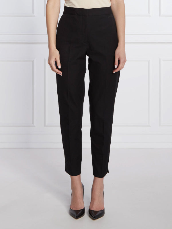 Stretch Gabardine Cigarette Pant Ck Black / 42