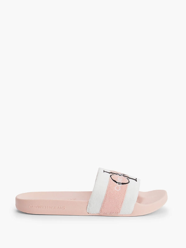 Slide Terry Cloth Pink Blush / 37