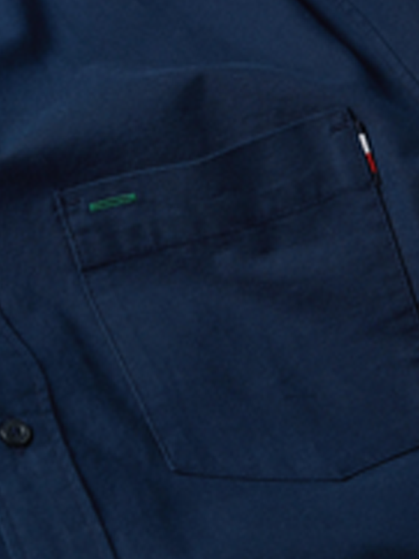 Solid Oxford Rf Shirt Carbon Navy / L