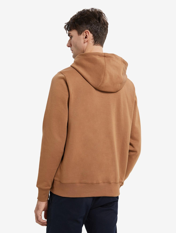 Im Lux Prep Embossed Hoodie Desert Khaki / L