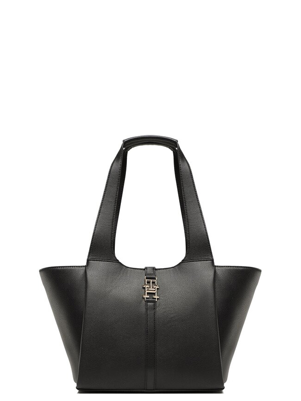 Th Plush Med Tote Black / OS