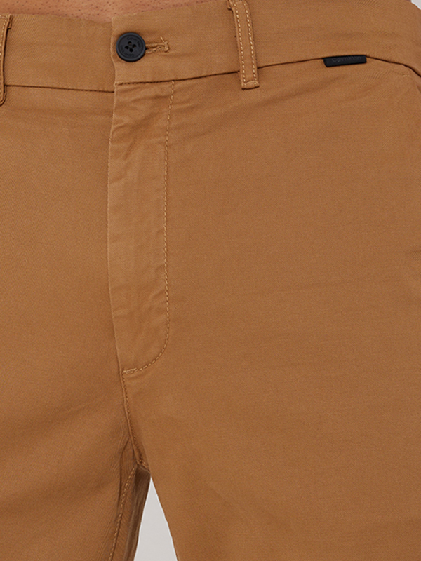 Slim Fit Garment Dye Chino Caramel / 3230