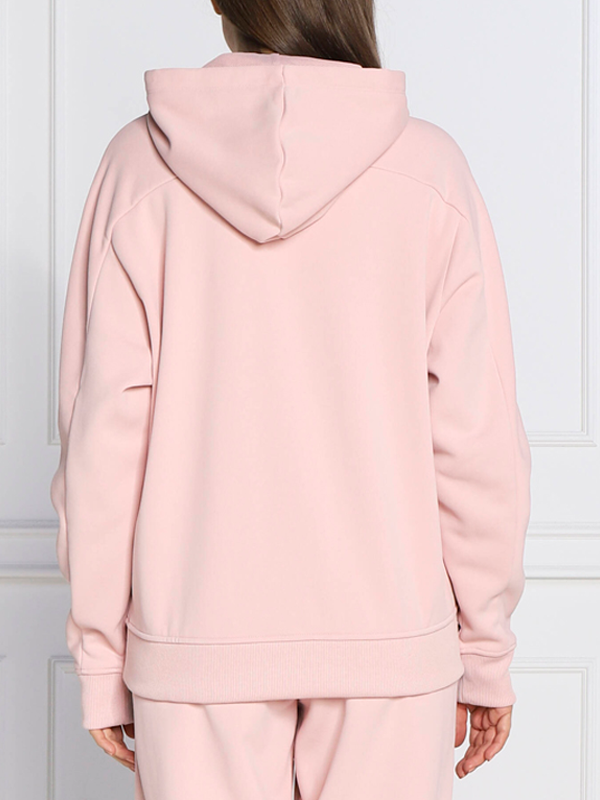 Pw - Hoodie Silver Pink / L