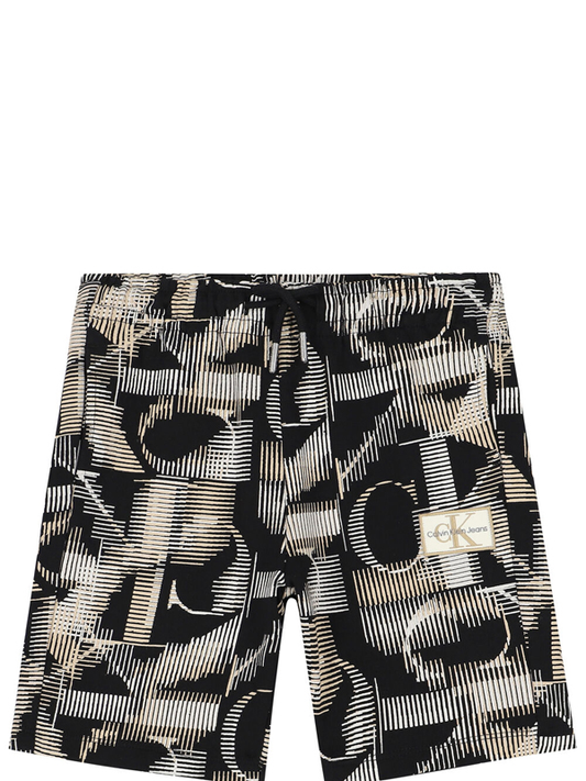 Multi Monogram Aop Shorts Multi Monogram Aop Black / 10