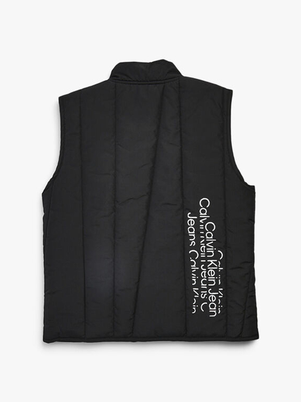 Seaming Logo Vest Ck Black / 10