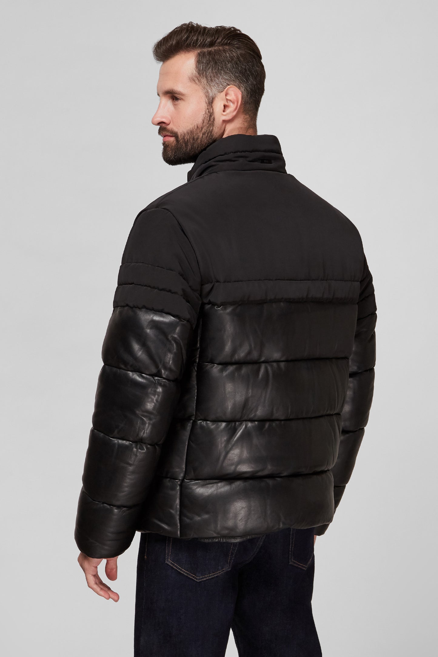 Boss Leather Jacket - Leather Jk