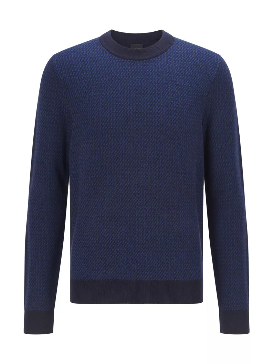 Boss Crew Neck Knitwear - Nettuno