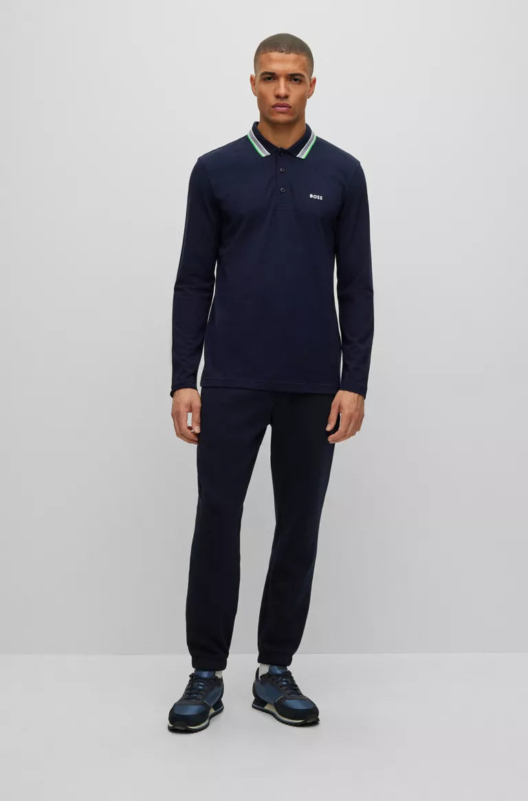 BOSS Polo Long Sleeves - Plisy